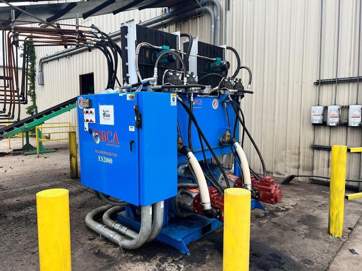 Used BCA BEAST Primary Dual Shaft Tire Shredder