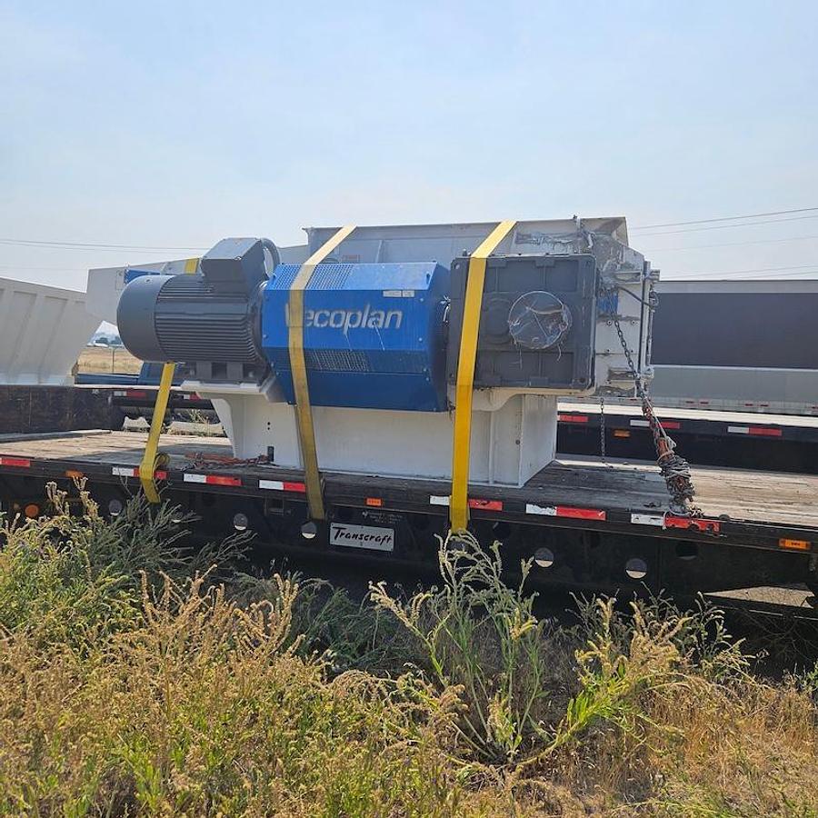 Used Vecoplan Single Shaft Shredder
