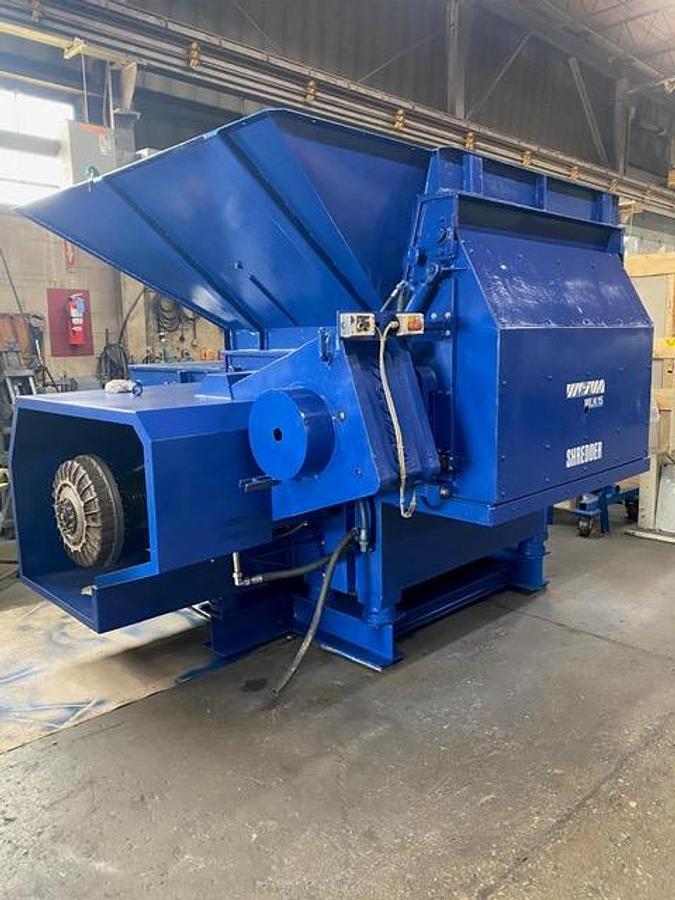 Used Weima Film & Fiber Single Shaft Shredder