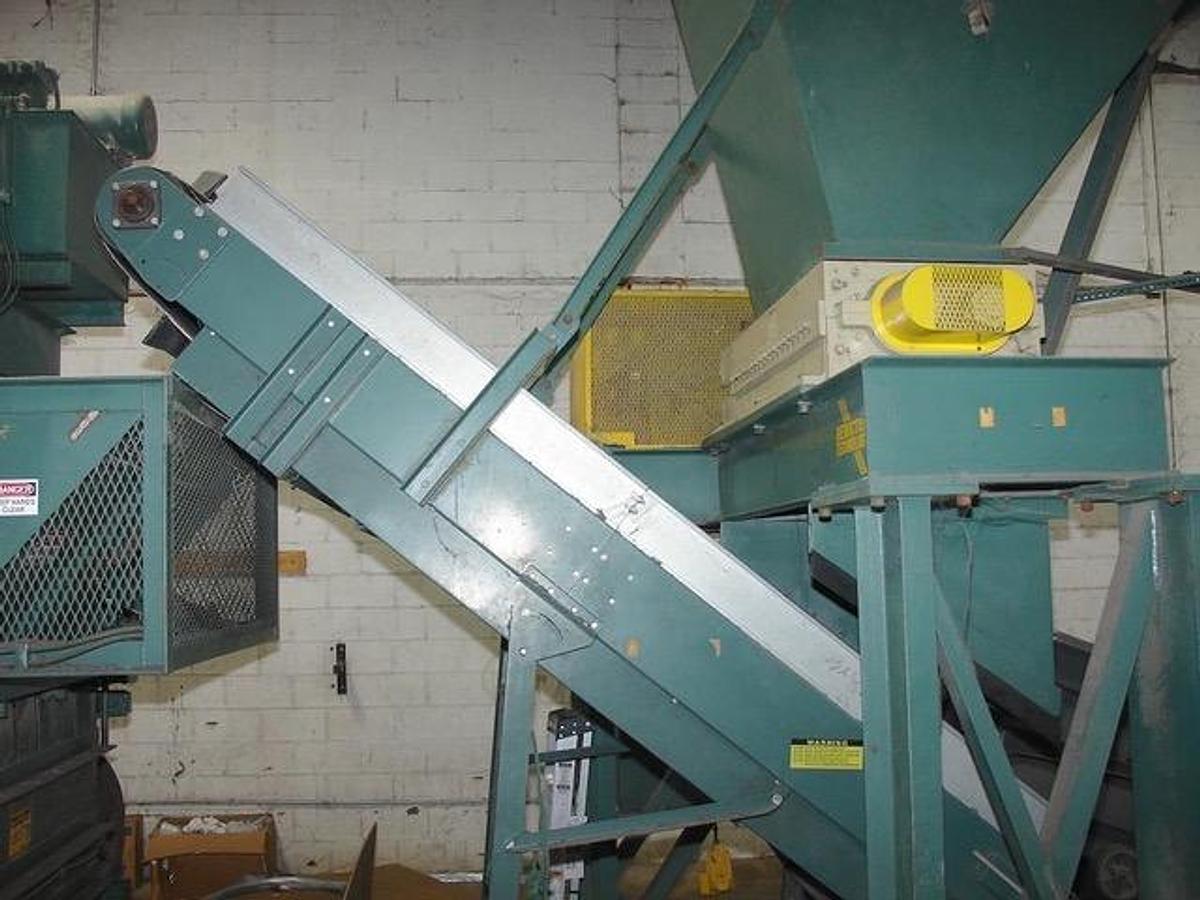 Used Reduction Technology Dual Shaft Shredder