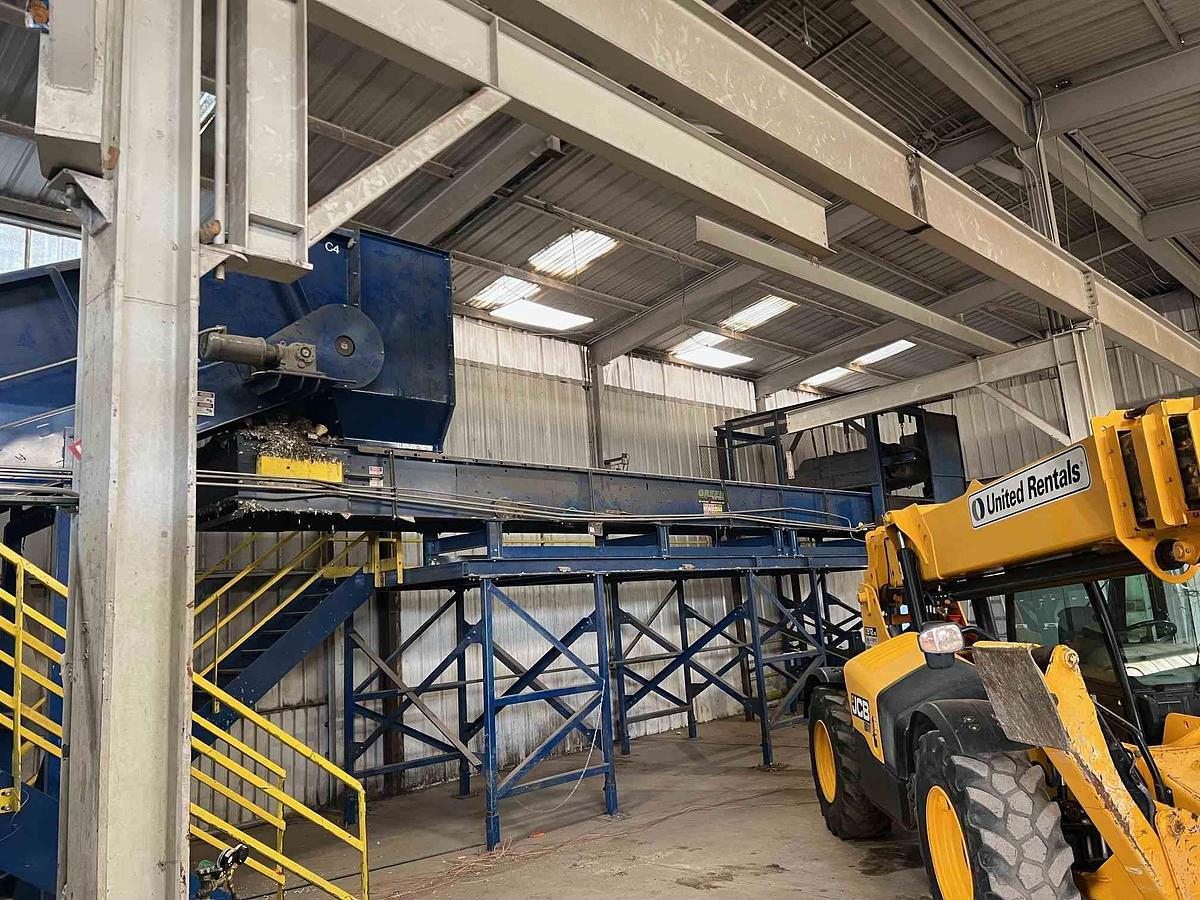 Used KWS Sort Line With Conveyors And Magnets