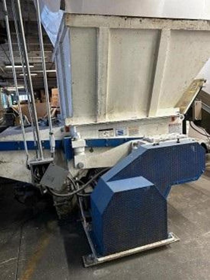 Used Vecoplan Single Shaft Shredder