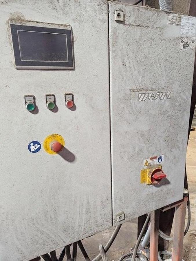 Used Weima Single Shaft Shredder And Conveyors