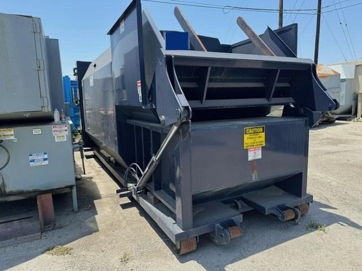 Used Cram-A-Lot Self-Contained Compactor