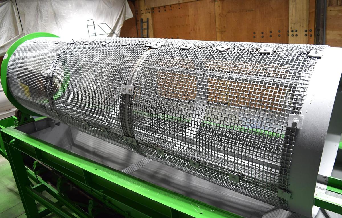Used Rotary Trommel Screen / Rotating Drum Screener