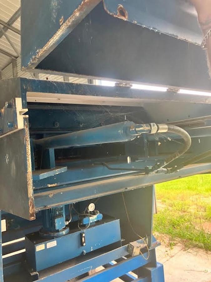 Used Vecoplan Film & Fiber Single Shaft Shredder