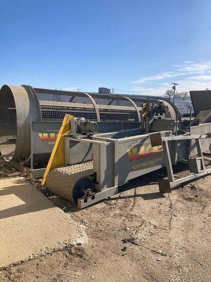 Used Vulcan 22' Trommel Screen With Metering Conveyor