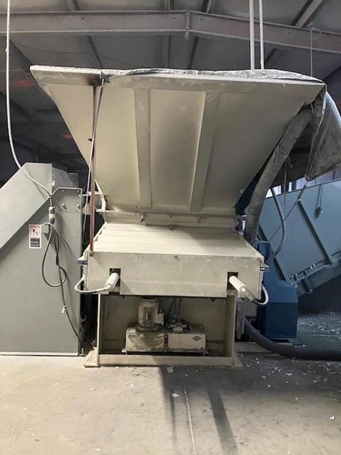 Used Vecoplan Single Shaft Shredder