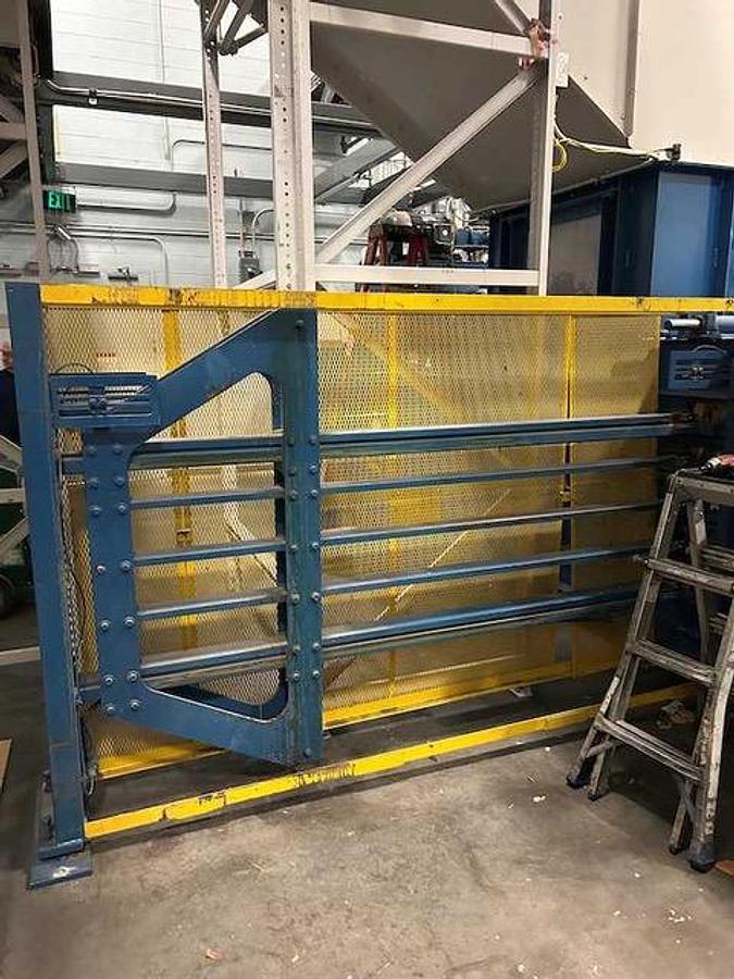 Used IPS Wide Mouth Auto Tie Baler
