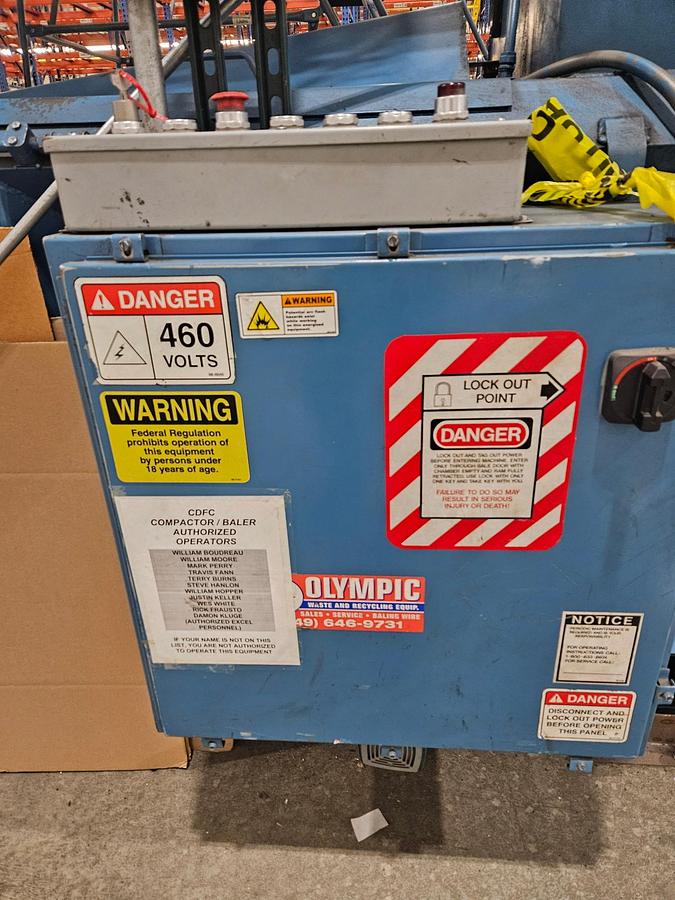 Used Marathon Stealth Closed Door Baler