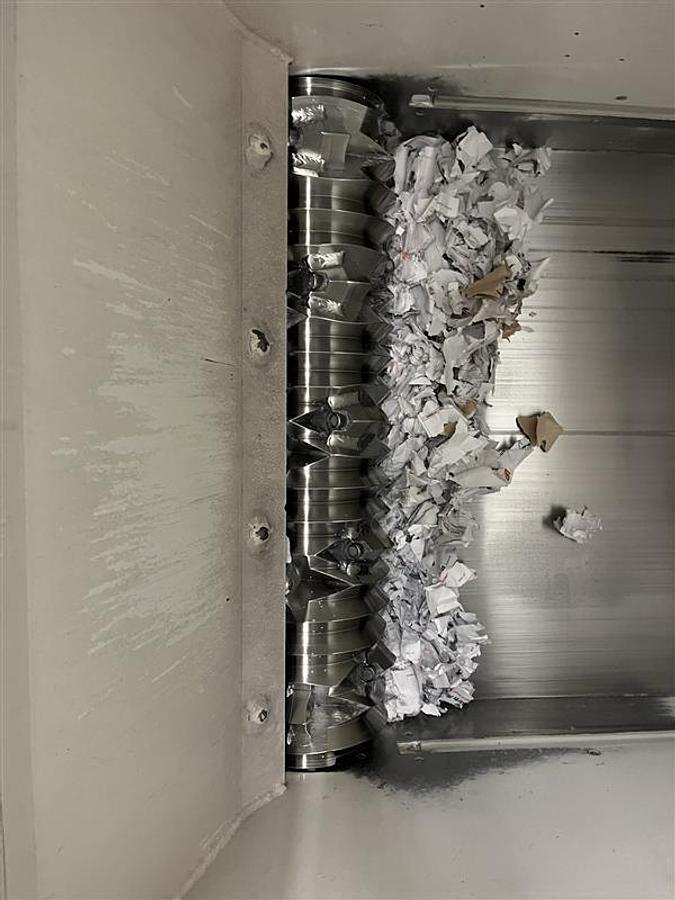 Used Vecoplan Single Rotary Shredder