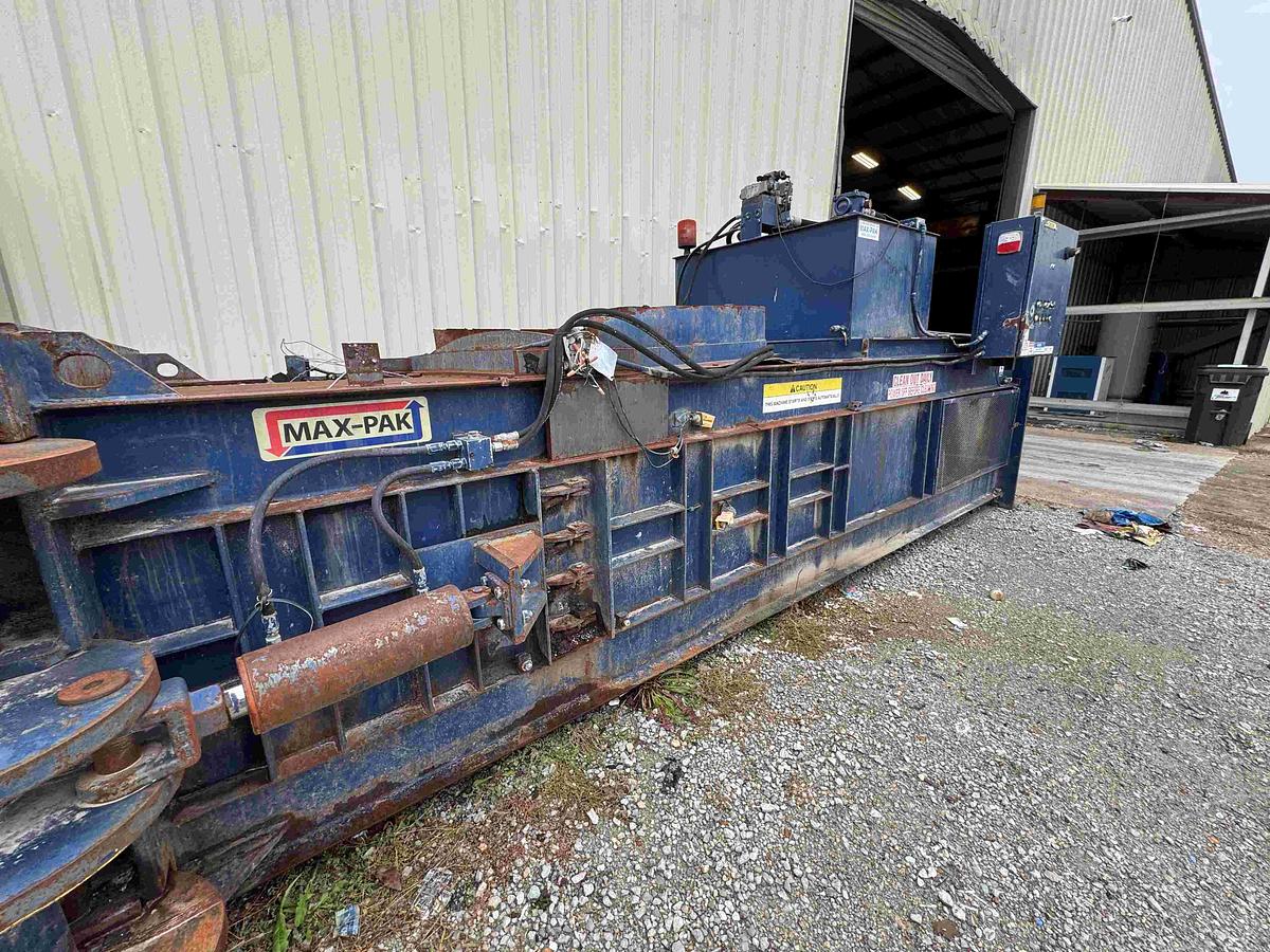 Used Max-Pak Horizontal Full Eject Baler