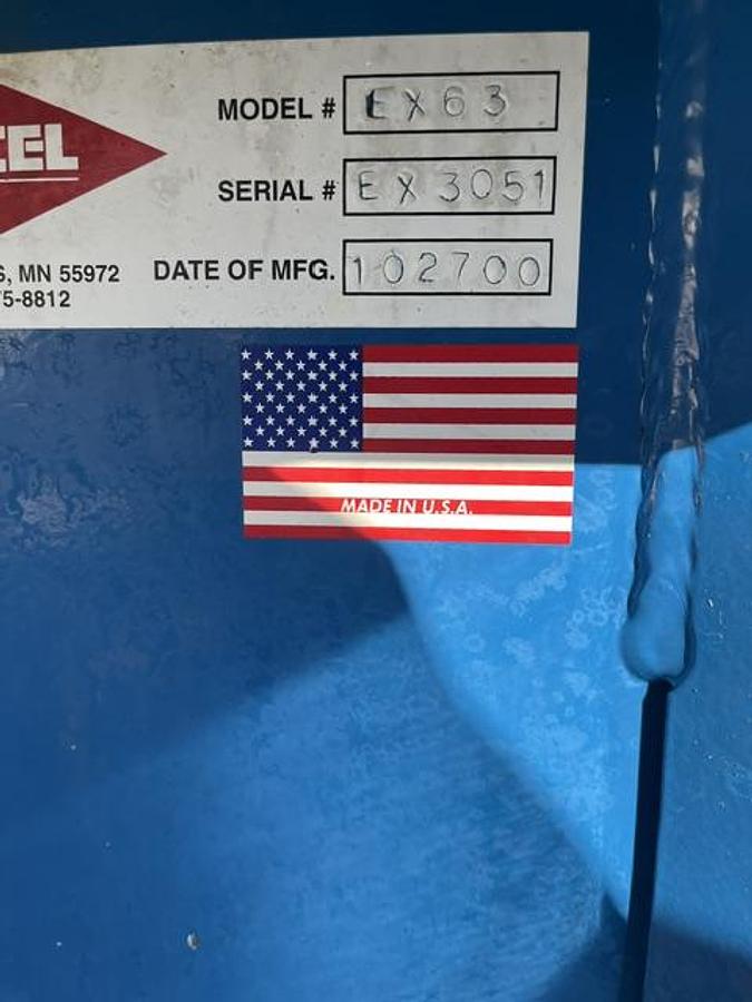 Used Excel Closed Door Horizontal Baler