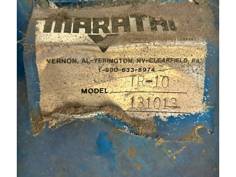 Used Marathon  2-Ram Baler w/ Conveyor and Scale