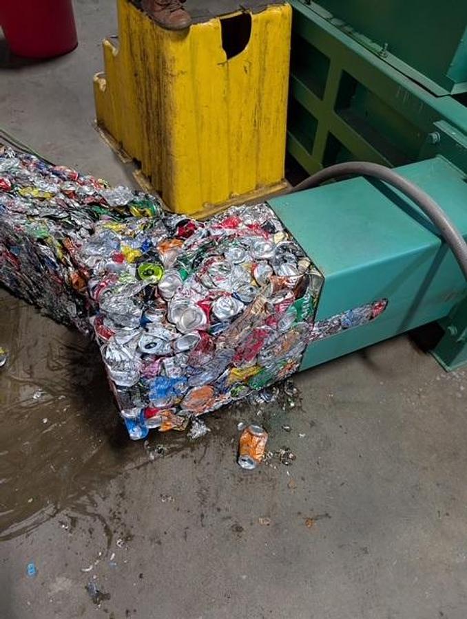 Used Can Briquetting Baler