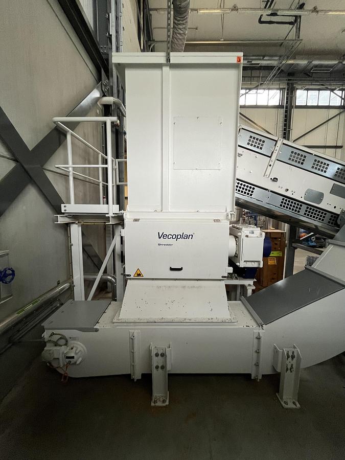 Used Vecoplan VAZ1100 XLSP Shredding Line