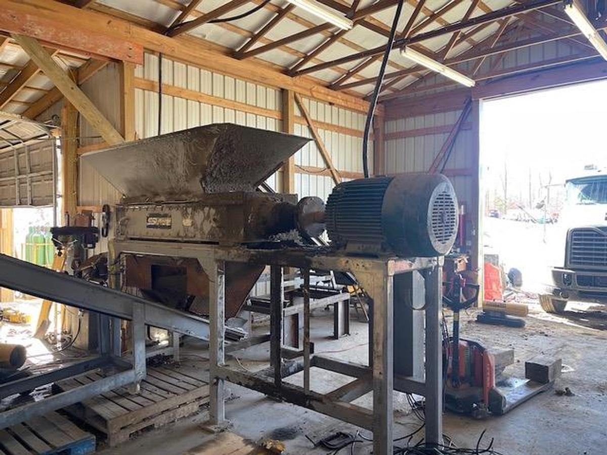 Used SSI Dual Shaft Shredder