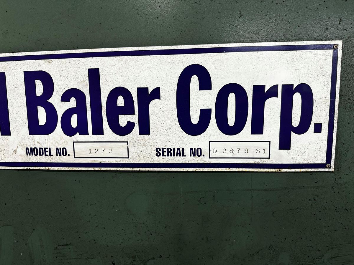 Used International Closed Door Baler With Conveyor