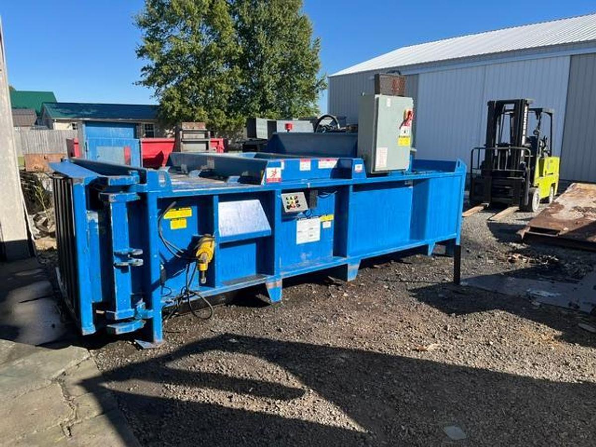 Used Excel Closed Door Horizontal Baler