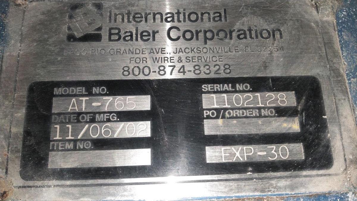 Used International Auto Tie Baler