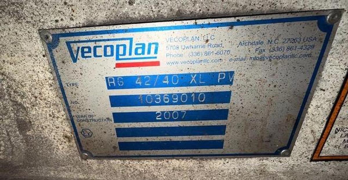 Used Vecoplan Single Shaft Shredder