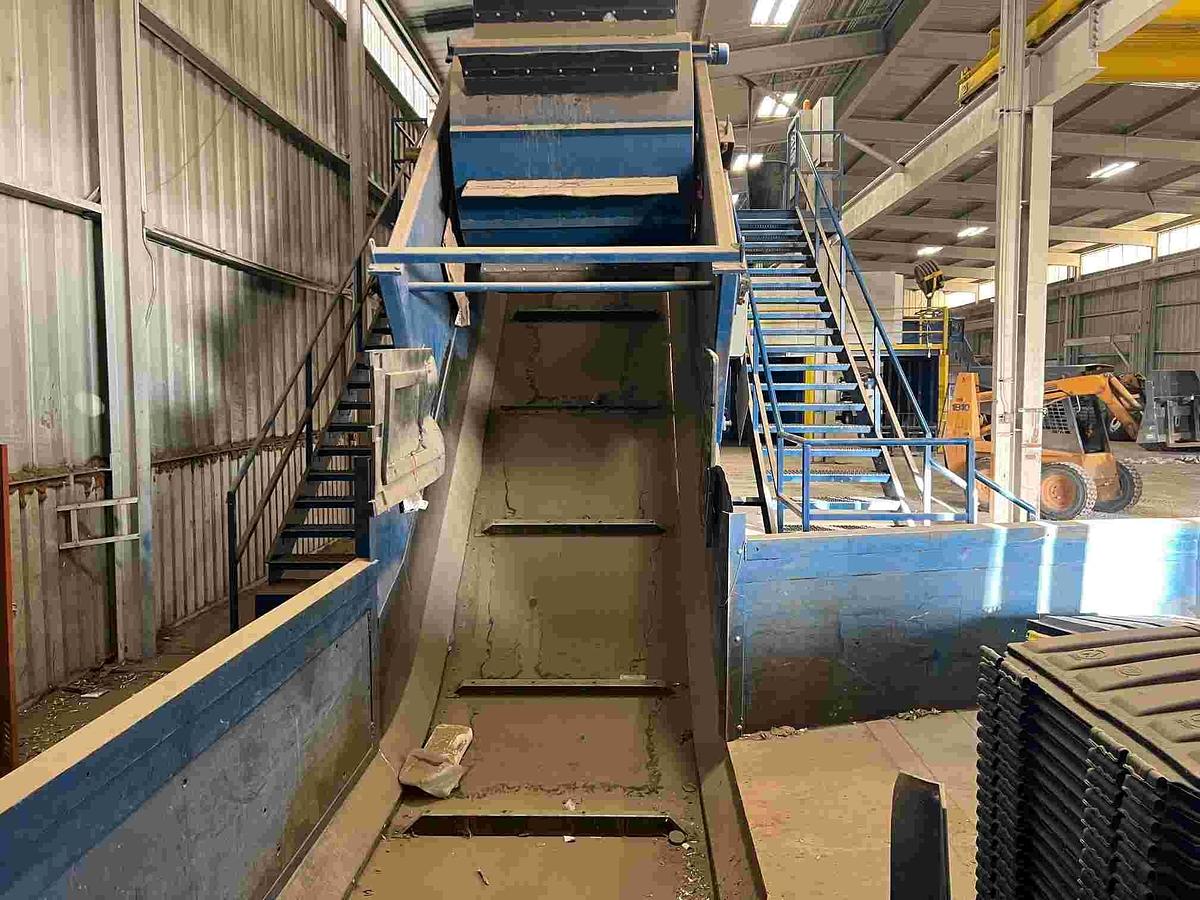 Used KWS Sort Line With Conveyors And Magnets
