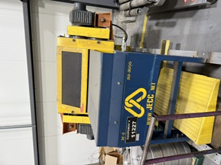 Used (2) JECC Dual Shaft Shredders