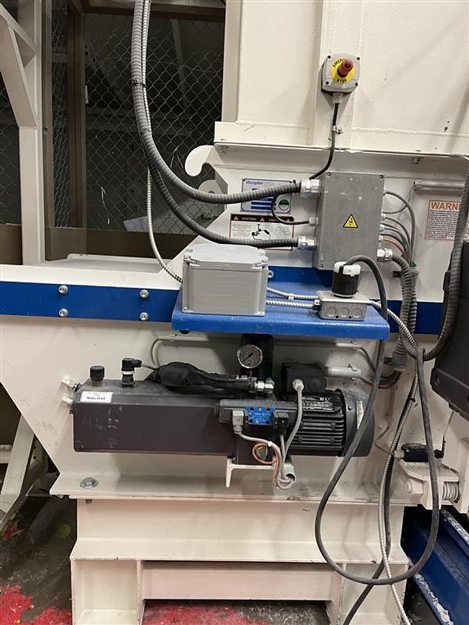 Used Vecoplan Single Rotary Shredder