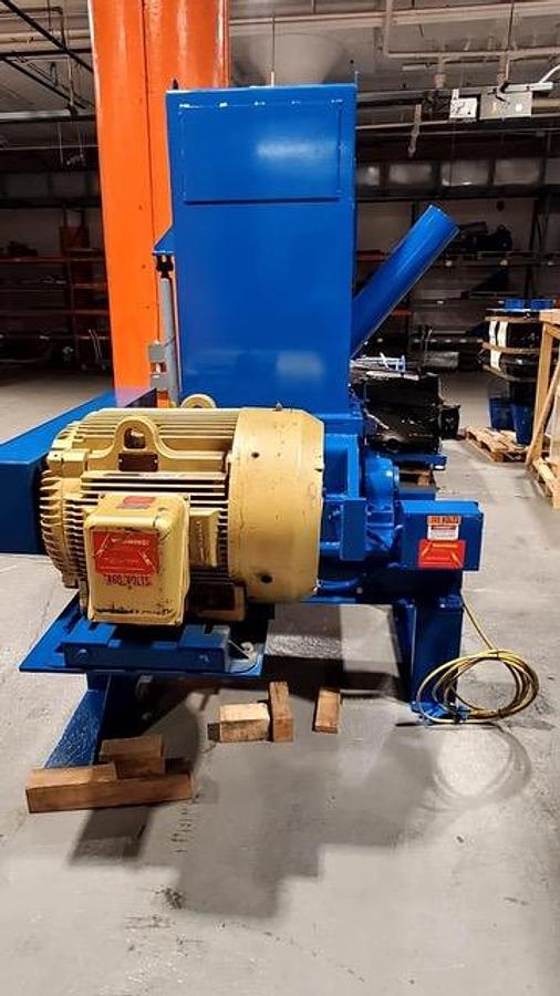 Used HOSOKAWA POLYMER SYSTEMS LOW PROFILE GRANULATOR