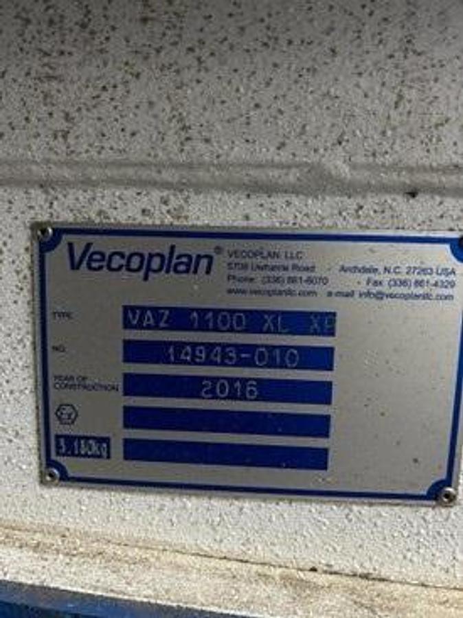 Used Vecoplan Single Shaft Shredder