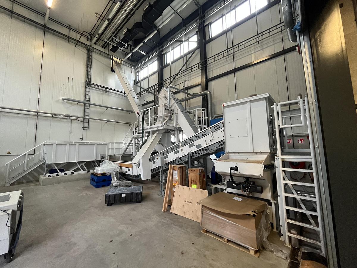 Used Vecoplan VAZ1100 XLSP Shredding Line