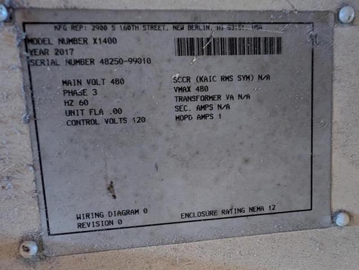 Used Cumberland Granulator / Conveyor