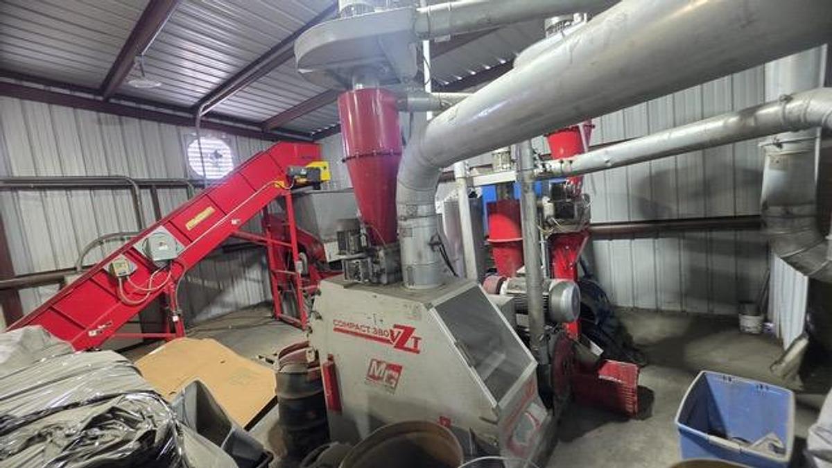 Used MG Recycling 380VZT Cable Granulation Line