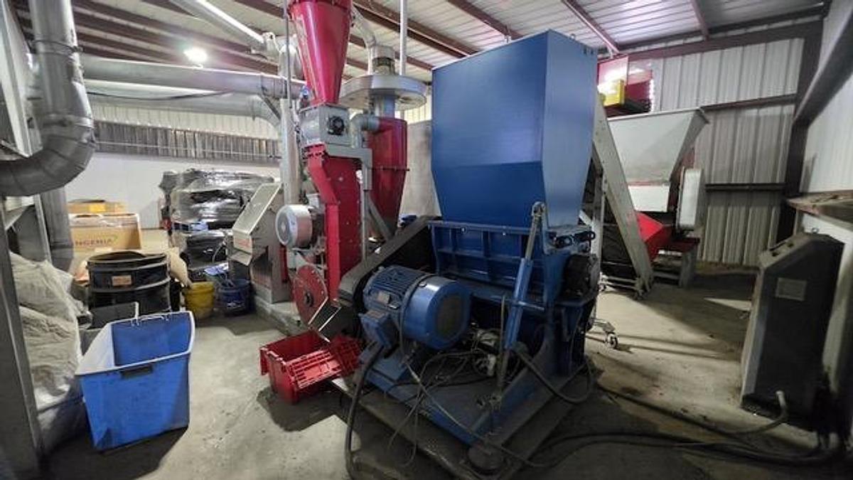 Used MG Recycling 380VZT Cable Granulation Line
