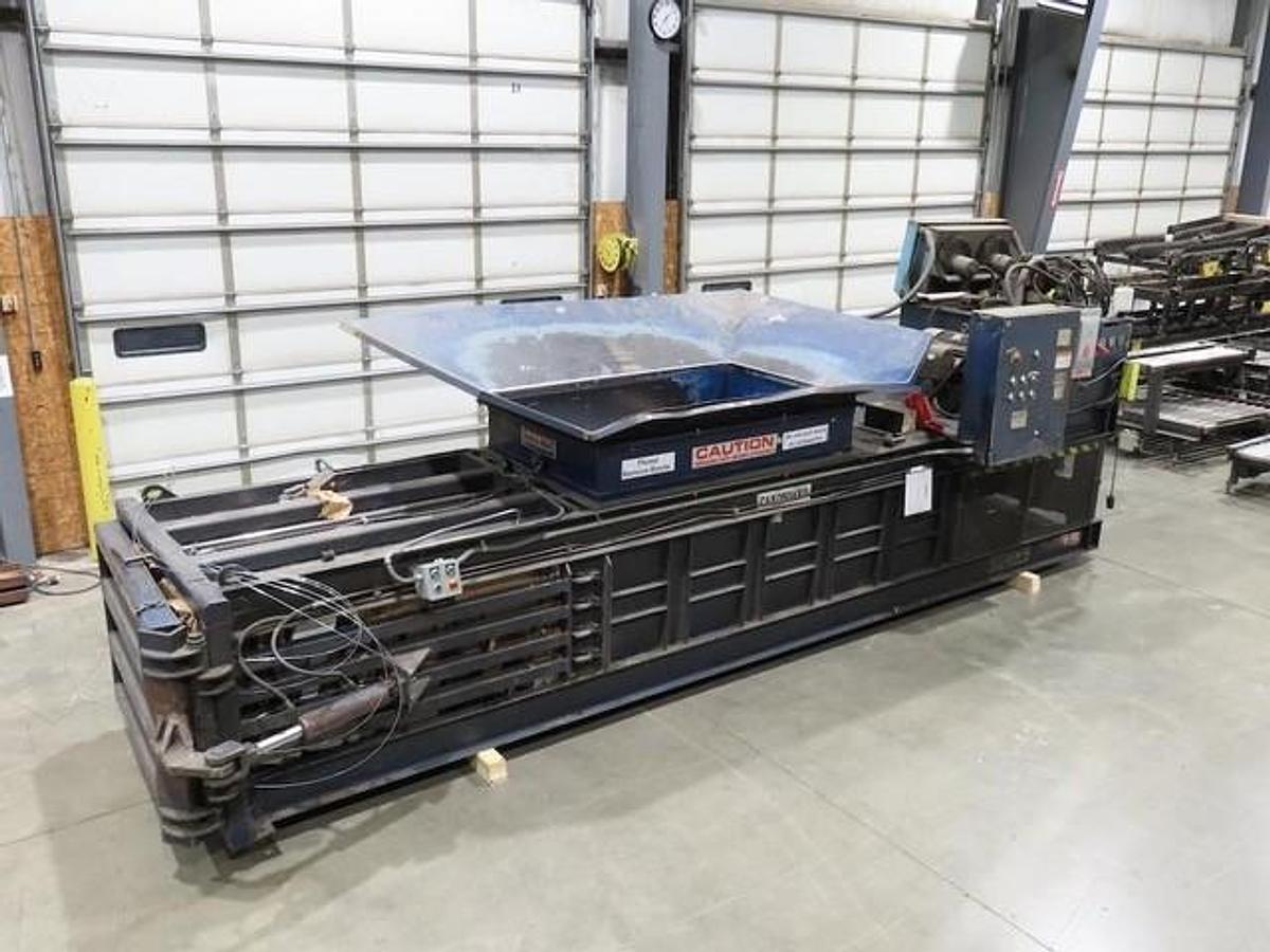 Used Max Pak Closed Door Baler