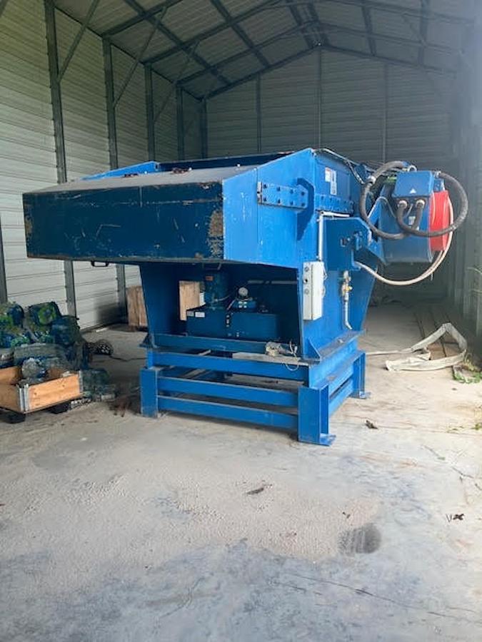 Used Vecoplan Film & Fiber Single Shaft Shredder