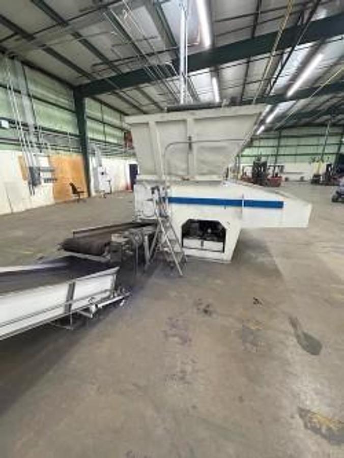 Used VECOPLAN FILM & FIBER SINGLE SHAFT SHREDDER