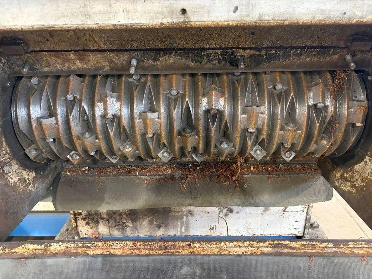 Used Vecoplan Single Rotor Shredder