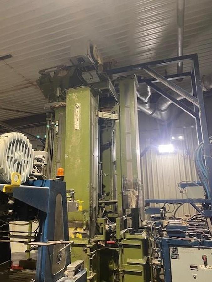 Used Verville VP-438-SE-CW Compression Bagging Line