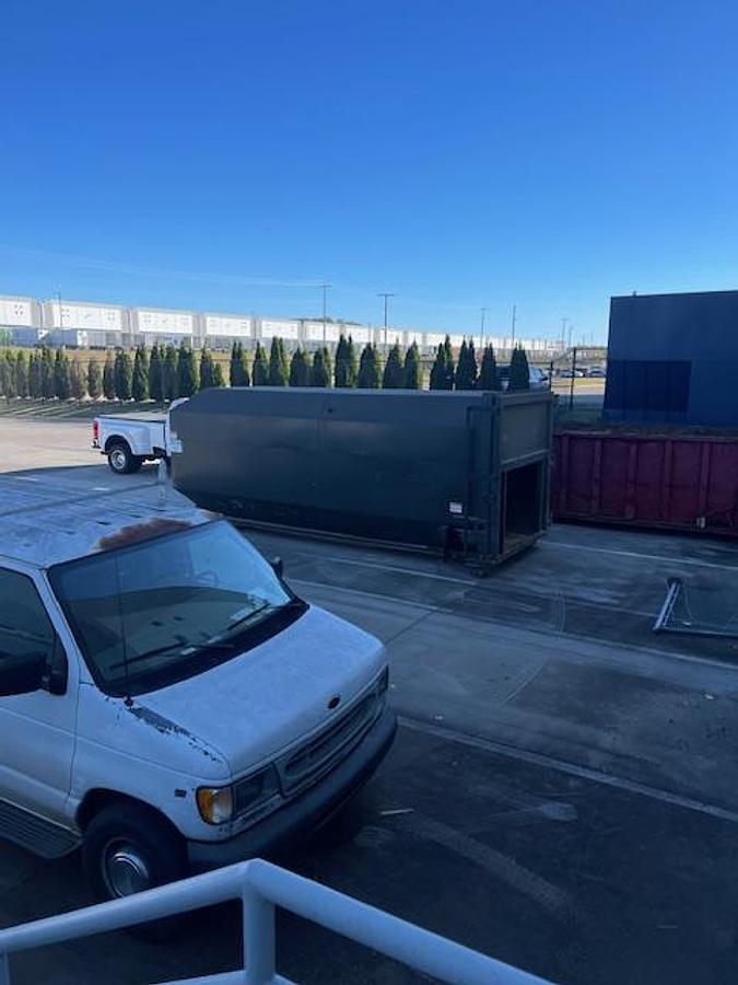 Used Bace 5 Yard Stationary Compactor