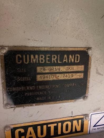 Used Cumberland Granulator