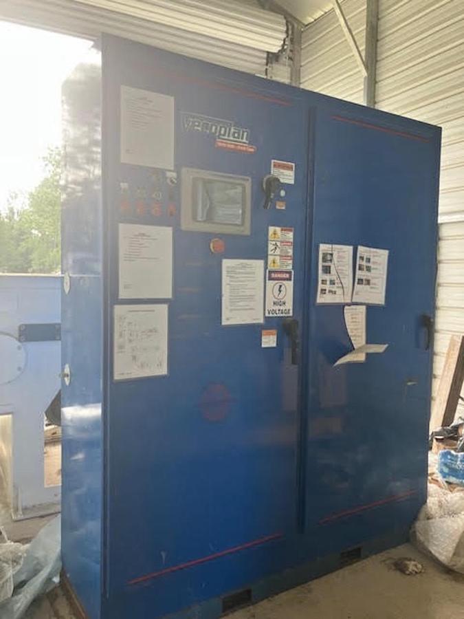 Used Vecoplan Film & Fiber Single Shaft Shredder