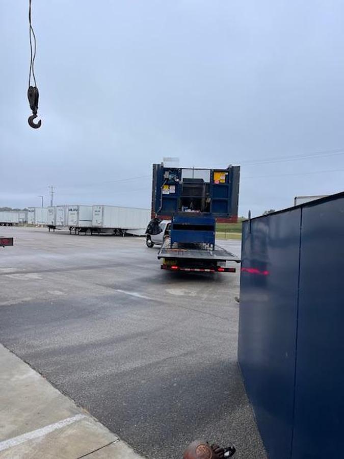 Used Bace 5 Yard Stationary Compactor