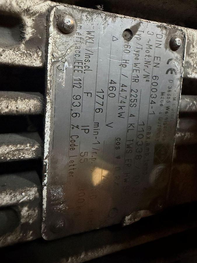 Used Vecoplan Single Rotor Shredder