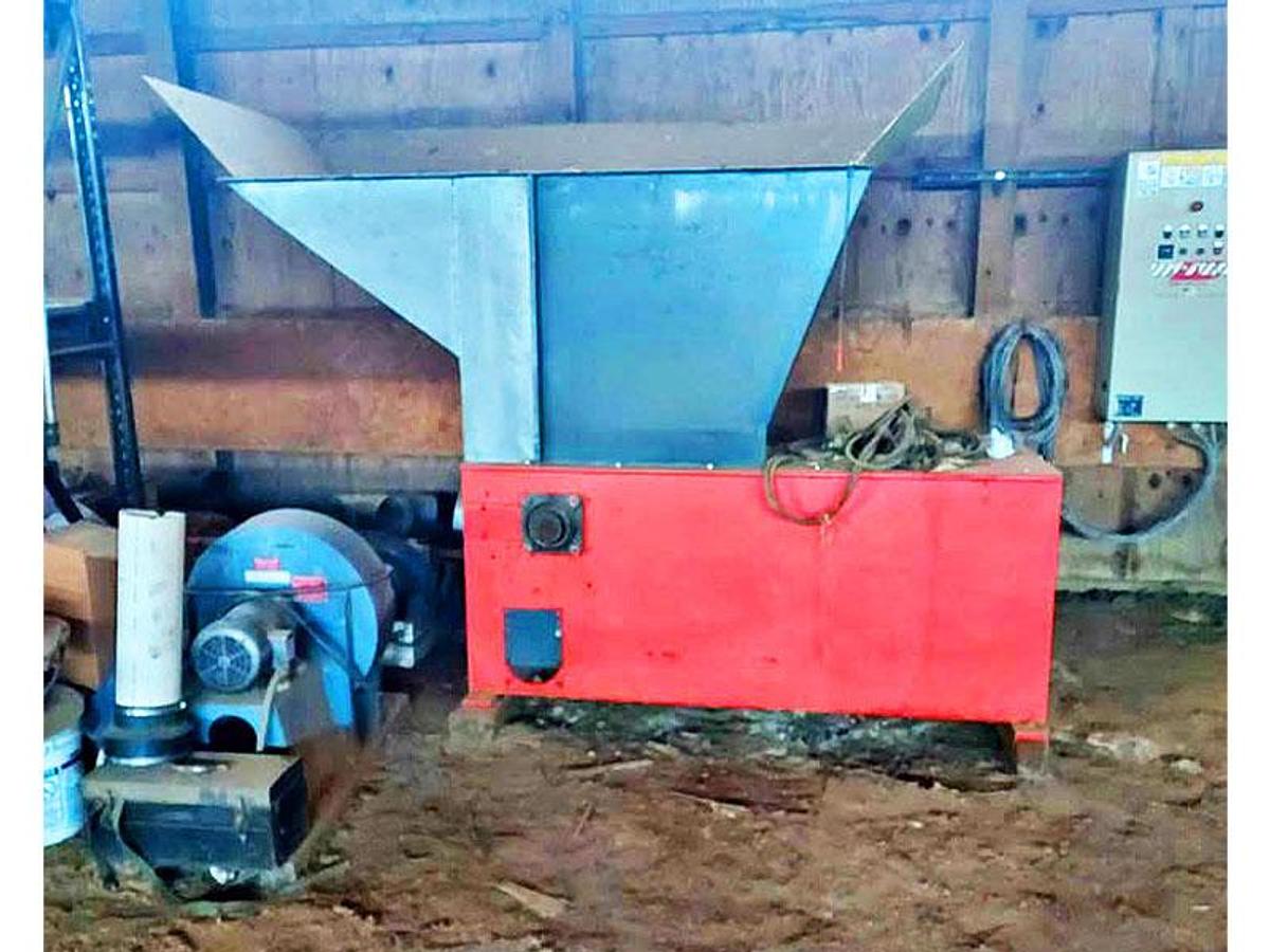 Used WEIMA Single Rotor Shredder with Generator