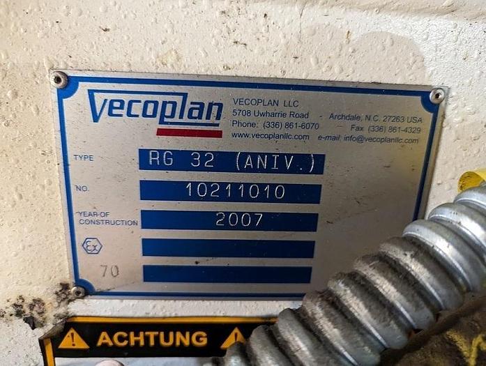 Used VECOPLAN RG-32 SINGLE SHAFT SHREDDER