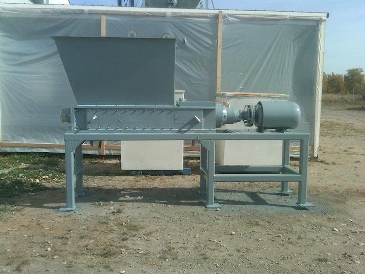 Used SSI Dual Shaft Shear Shredder