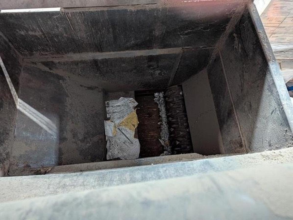 Used Weima Single Shaft Shredder And Conveyors