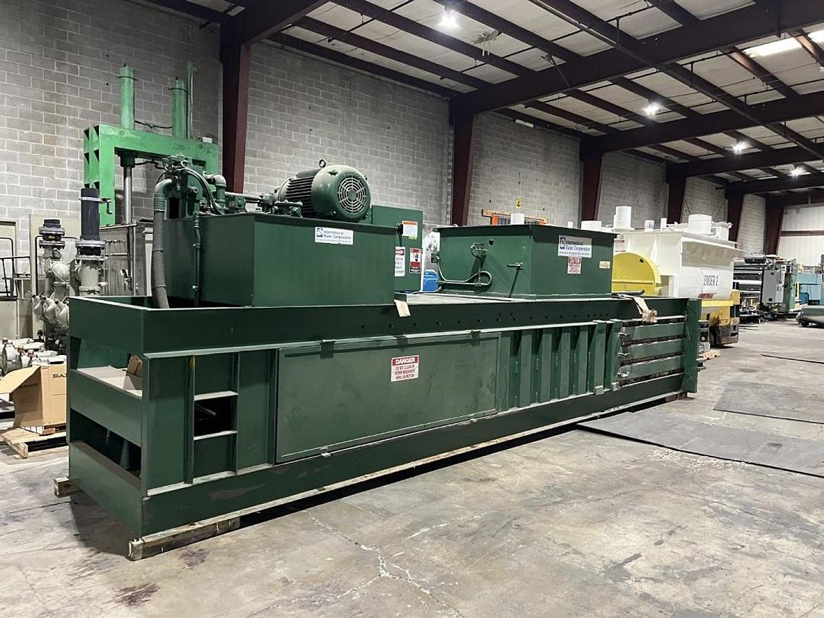 Used International Wide Mouth Closed Door Baler