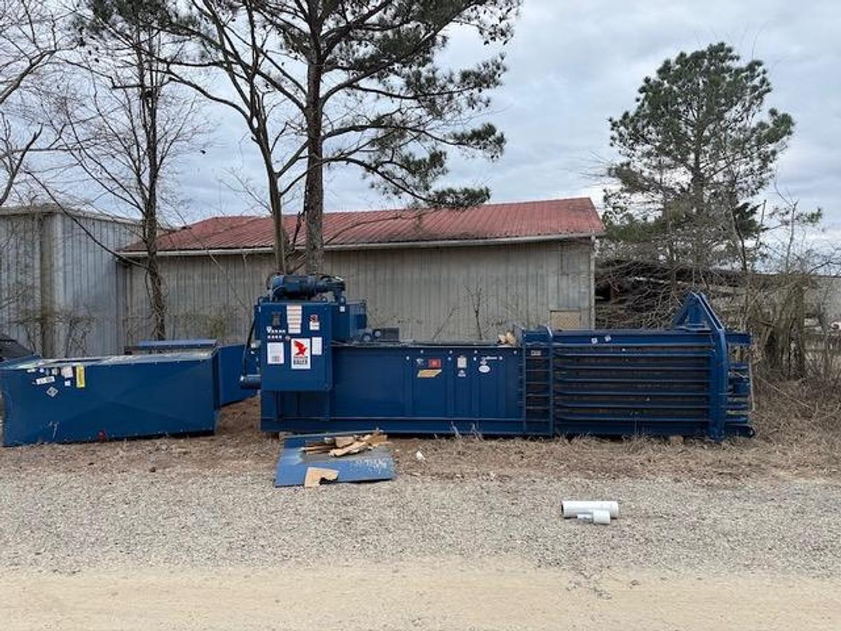 Used American Baler Manual Tie Horizontal Baler 